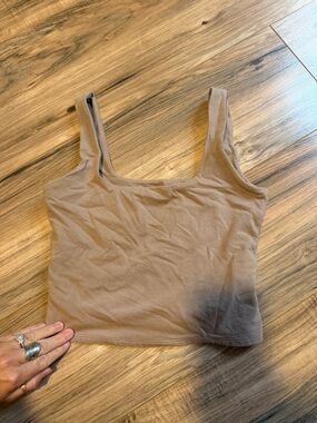 Abercrombie & Fitch Brown Square Neck Tank Top